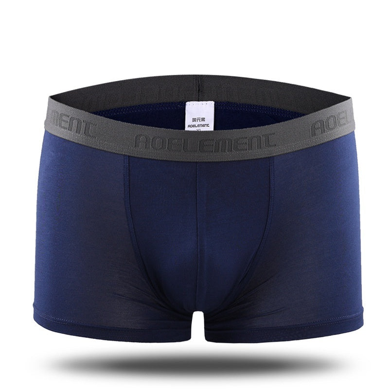 Men's Underwear Mid-waist Boxers Sweat-absorbent Breathable