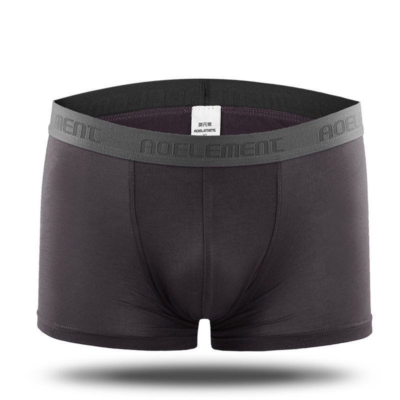 Men's Underwear Mid-waist Boxers Sweat-absorbent Breathable