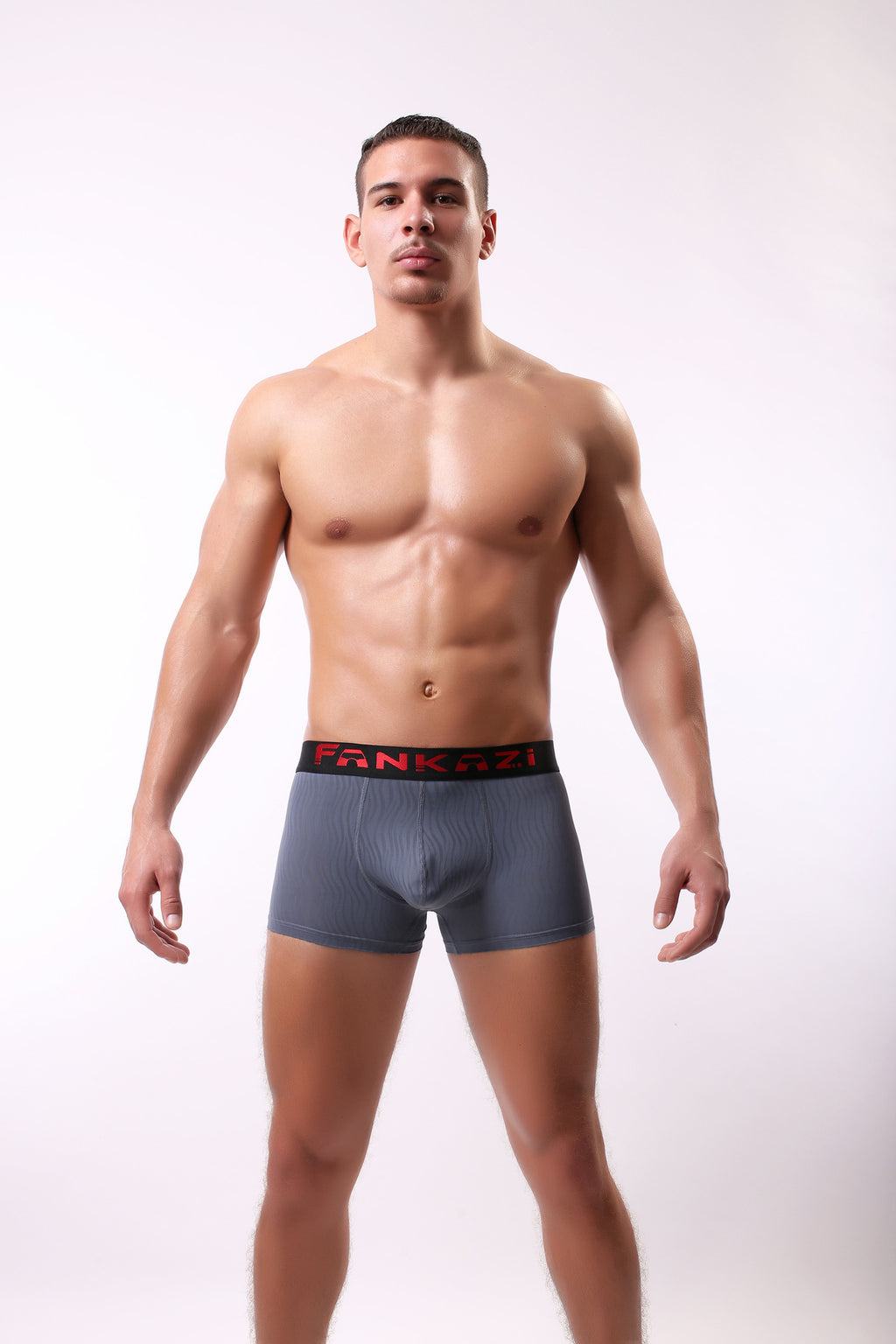 Striped Men's Underwear Breathable Close-fitting Boxers