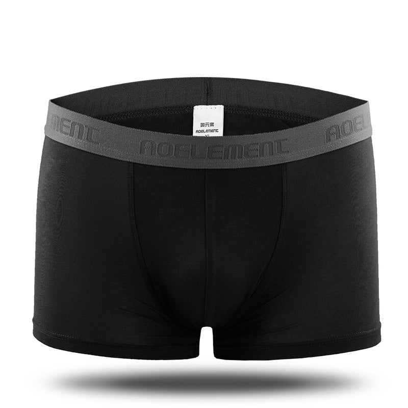 Men's Underwear Mid-waist Boxers Sweat-absorbent Breathable